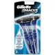Gillette Mach 3 Manuálny Jednorazový Holiaci Strojček - Balíček 3 kusov