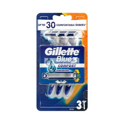 Gillette Blue 3 Comfort jednorazový holiaci strojček pre mužov