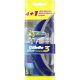 Gillette Blue3 4+1 Jednorazové Holiace Strojčeky