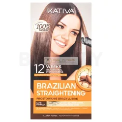   Kativa Brazilian Straightening Kit sada s keratínom pre narovnanie vlasov 225 ml