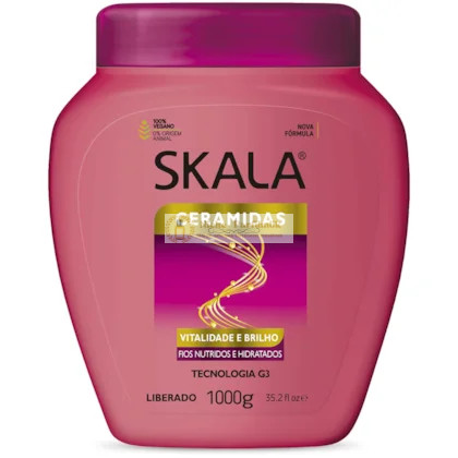 Creme De Tratamento Ceramidas Brilho Impecável, 1kg