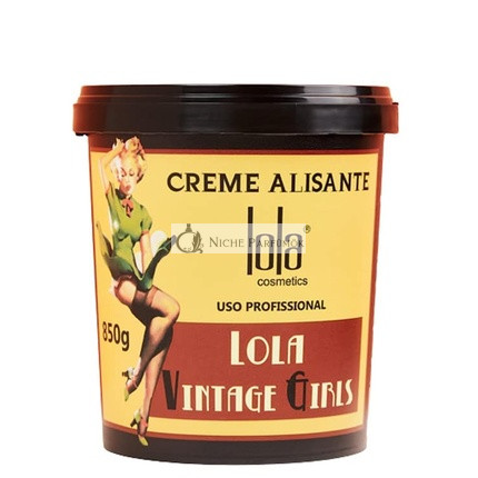 Lola Brasil Vintage Dievčenský Krém na Vyrovnávanie Vlasov, 850g