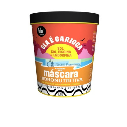 Lola Cosmetics She is Carioca Maska na vlasy Sun, Soľ, Bazén a Endorfín, 450g