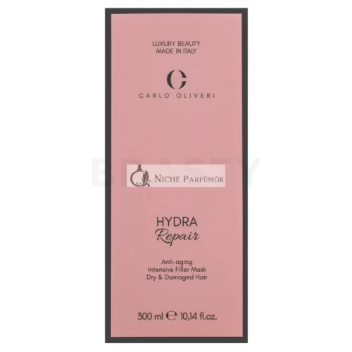 Carlo Oliveri Hydra Repair Anti-Aging Intensive Filler Mask Dry & Damaged Hair maska pre suché a poškodené vlasy 300 ml