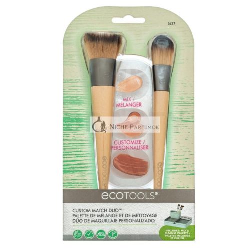 EcoTools Custom Match Duo štetec na tekutý make-up