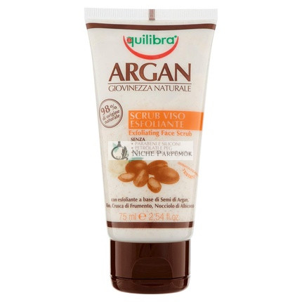 Coty Equilibra Čistiaci peeling na tvár 75ml Argan