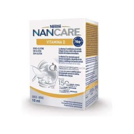 NESTLE Nancare D-vitamin Detský Doplnok 10ml Kvapky