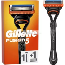   Gillette Fusion 5 Pánsky Mokrý Holiaci Strojček s 1 Čepeľou - Darček pre Mužov