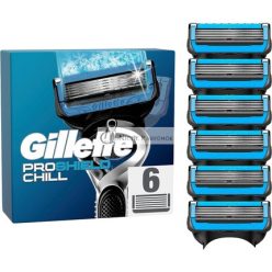   Gillette ProShield Chill Náhradné britvy 6 náhradných britiev pre mužské mokré holenie