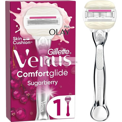 Gillette Venus Comfortglide Sugarberry Platinum Dámsky Holiaci Strojček