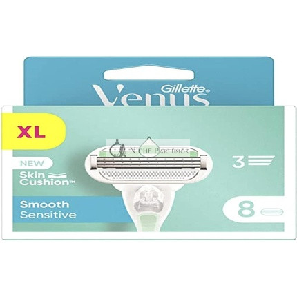 Gillette Venus Smooth Sensitive Nahradné čepele pre ženy - 3 ks
