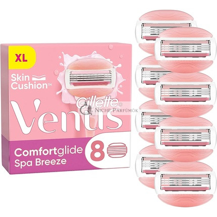 Gillette Venus Comfortglide Spa Breeze Ženské žiletky 8 kusov