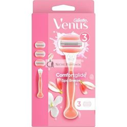   Gillette Venus Spa Breeze Holiaci Strojček s 3 Náhradnými Hlavicami