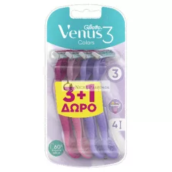 Gillette Venus 3 Farebný Holiaci Strojček