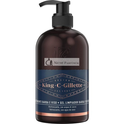 King C. Gillette Čistič pleti 350ml