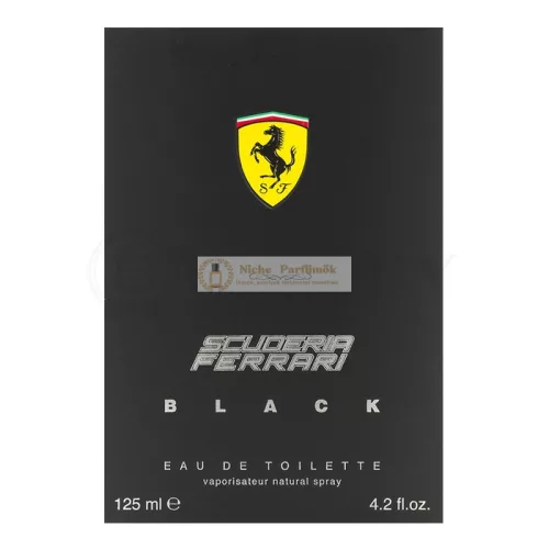 Ferrari Scuderia Black toaletná voda pre mužov 125 ml
