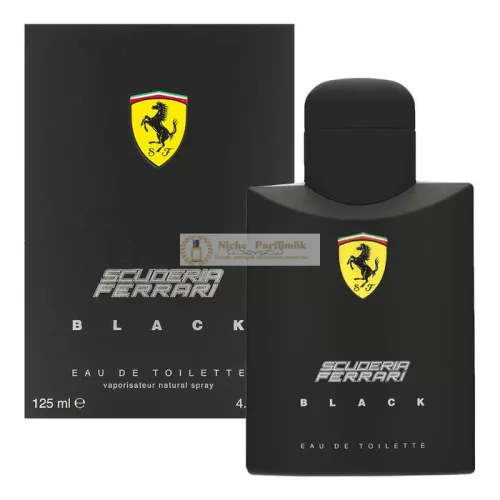 Ferrari Scuderia Black toaletná voda pre mužov 125 ml