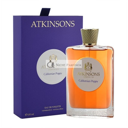 Atkinsons Californian Poppy Eau de Toilette pre ženy, 100ml