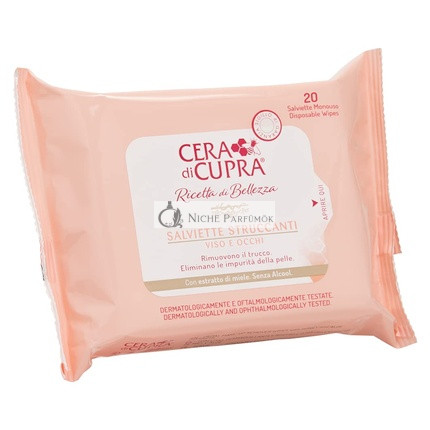 Cera di Cupra Beauty Recipe Odličovacie Utierky Na Tvár a Oči 180g