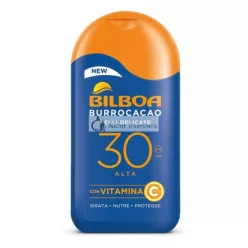   Bilboa Latte Balzam na pery SPF 30 Vysoká ochrana pred slnkom pre citlivú pokožku s vitamínom C, hydratuje, vyživuje a chráni, bez alkoholu, 200ml