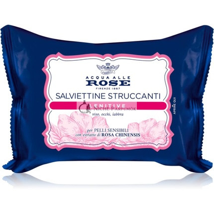 Acqua Alle Rose Odstránenie Make-up Upokojujúce Utierky 20ks