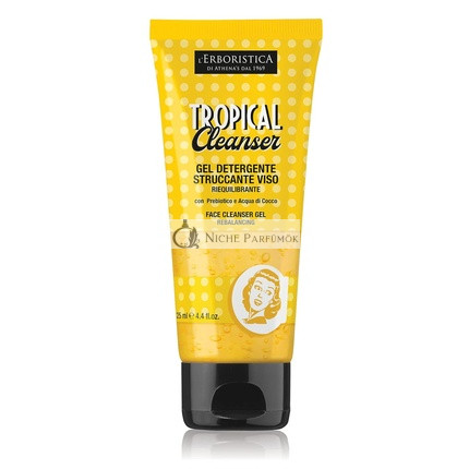 L'Erboristica Athena's Tropický čistiaci gél s probiotikami a kokosovou vodou, 125ml