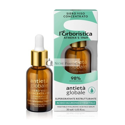 L'Erboristica Sérum Koncentrát s Rastlinnou Hialuronovou Kyselinou 30ml