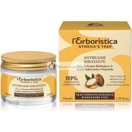 Erboristica Arganový olej + Kyselina hyalurónová na tvár 50ml