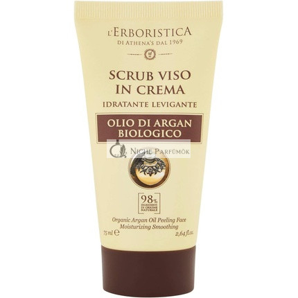 Exfoliačný čistiaci peeling na tvár s arganovým olejom, 75ml