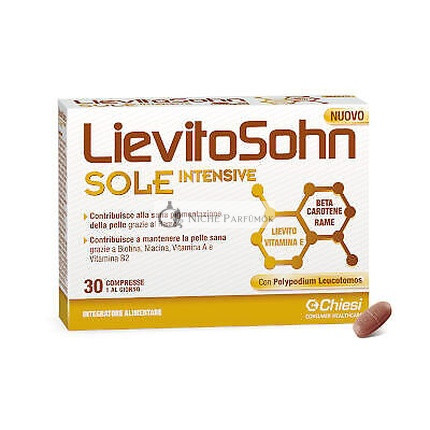 Chiesi LievitoSohn Sole Intenzív Ochrana pred slnkom 30 Tabliet