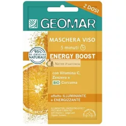 Geomar Energia Boost Vit.C Zázvor a Kurkuma Maska na tvár