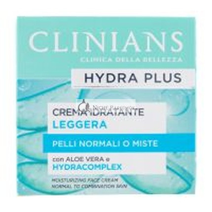 Clinians Svetlý Hydratačný Krém na Tvár, 50 ml