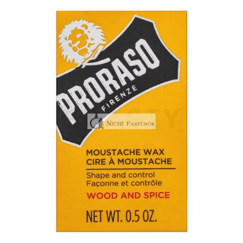 Proraso Wood And Spice vosk na fúzy Moustache Wax 15 g