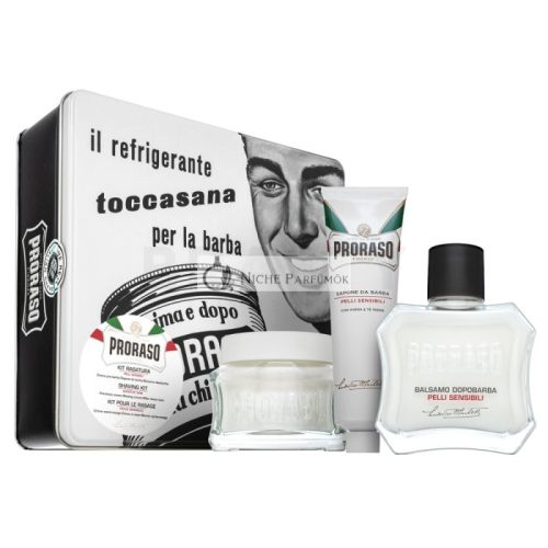 Proraso darčeková sada Vintage Selection Beard Care Sensitive Kit 100 ml + 100 ml + 150 ml