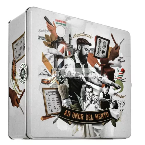 Proraso darčeková sada Azur Lime Metal Box Beard Care 200 ml + 100 ml + 30 ml