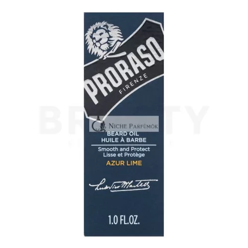 Proraso Azur Lime Beard Oil olej na fúzy 30 ml
