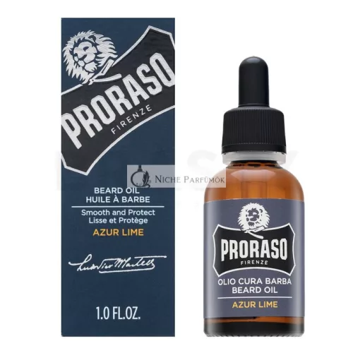 Proraso Azur Lime Beard Oil olej na fúzy 30 ml