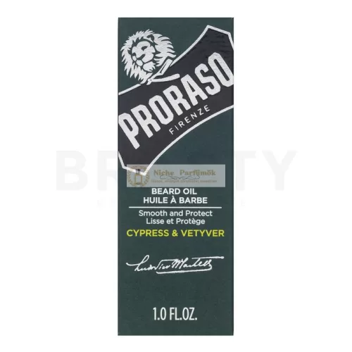 Proraso Cypress And Vetiver Beard Oil olej na fúzy 30 ml