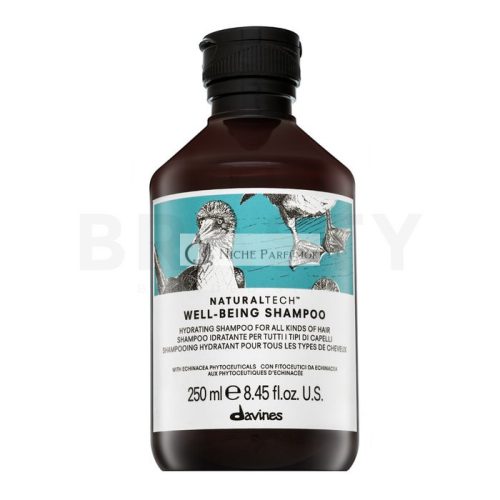 Davines Natural Tech Well-Being Shampoo vyživujúci šampón pre hebkosť a lesk vlasov 250 ml