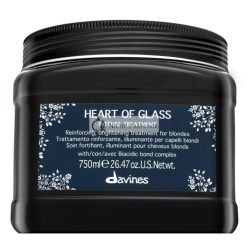   Davines Heart Of Glass Intense Treatment posilňujúca maska pre farbené, chemicky ošetrené a zosvetlené vlasy 750 ml