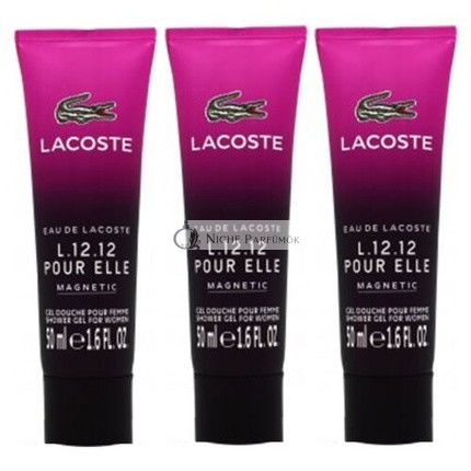 Lacoste L.12.12 Magnetic Dámsky Sprchový Gél, 50ml