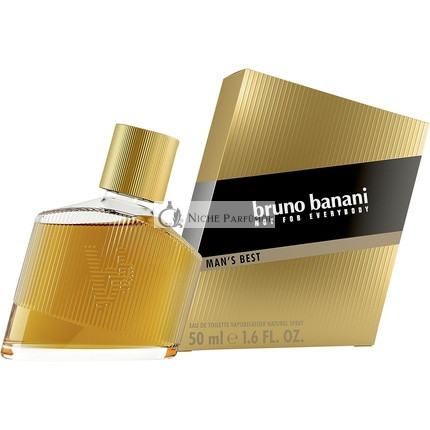 Bruno Banani Pánsky Najlepší Eau de Toilette, 50ml