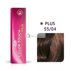   Wella Professionals Color Touch Plus profesionálna demi-permanentná farba na vlasy 55/04 60 ml
