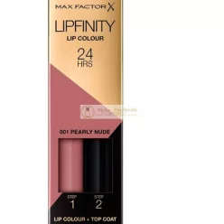 Max Factor Lipfinity Farba na Perá 01 Perlový Nahý, 4.2g