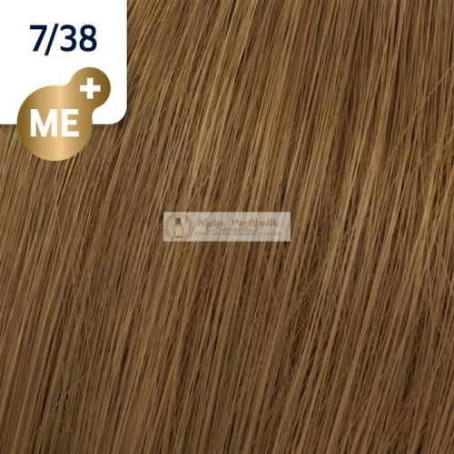 Wella Professionals Koleston Perfect Me+ Rich Naturals profesionálna permanentná farba na vlasy 7/38 60 ml