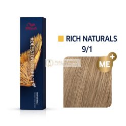   Wella Professionals Koleston Perfect Me+ Rich Naturals profesionálna permanentná farba na vlasy 9/1 60 ml
