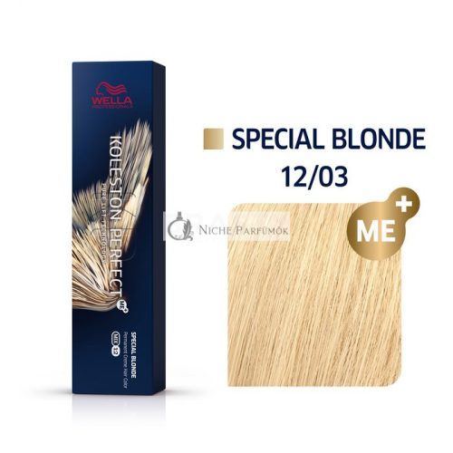 Wella Professionals Koleston Perfect Me+ Special Blonde profesionálna permanentná farba na vlasy 12/03 60 ml