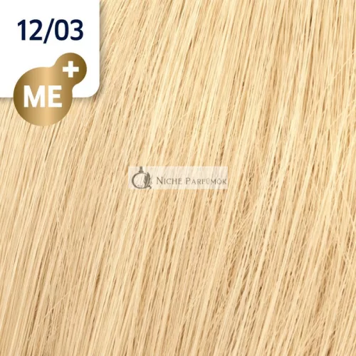 Wella Professionals Koleston Perfect Me+ Special Blonde profesionálna permanentná farba na vlasy 12/03 60 ml