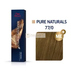   Wella Professionals Koleston Perfect Me+ Pure Naturals profesionálna permanentná farba na vlasy 77/0 60 ml