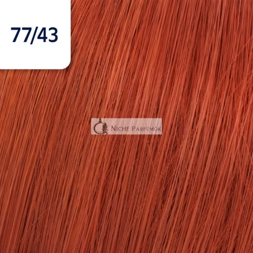 Wella Professionals Koleston Perfect Me Vibrant Reds profesionálna permanentná farba na vlasy 77/43 60 ml